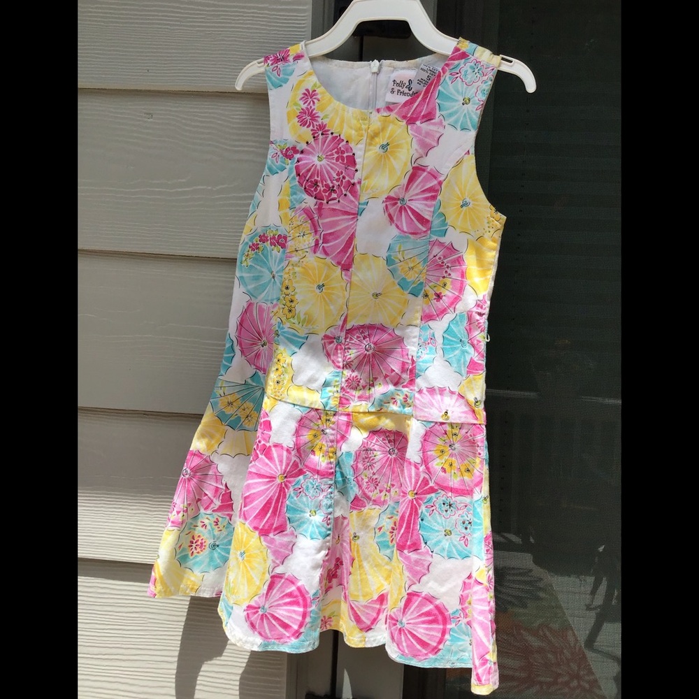 Polly & Friends girls sleeveless dress size 5